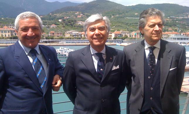 Da destra: Gianni Storti, Antonio Micillo e Mauro Tirinnanzi: gli ultimi tre segretari generali della FIV